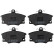 Brake Pad Set, disc brake COTEC GDB458 TRW, Thumbnail 6