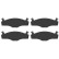 Brake Pad Set, disc brake COTEC GDB459 TRW, Thumbnail 5