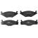 Brake Pad Set, disc brake COTEC GDB459 TRW, Thumbnail 6