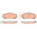 Brake Pad Set, disc brake COTEC GDB4605 TRW, Thumbnail 2