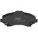 Brake Pad Set, disc brake COTEC GDB4605 TRW, Thumbnail 6