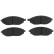 Brake Pad Set, disc brake COTEC GDB4606 TRW, Thumbnail 5