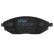 Brake Pad Set, disc brake COTEC GDB4606 TRW, Thumbnail 6