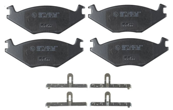 Brake Pad Set, disc brake COTEC GDB463 TRW, Image 4