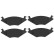 Brake Pad Set, disc brake COTEC GDB463 TRW, Thumbnail 5