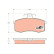 Brake Pad Set, disc brake COTEC GDB469 TRW, Thumbnail 2