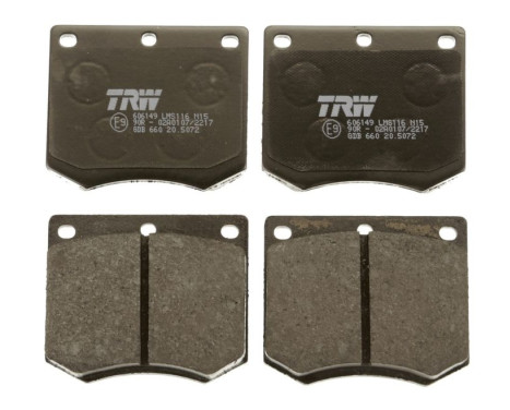 Brake Pad Set, disc brake COTEC GDB660 TRW, Image 3