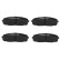 Brake Pad Set, disc brake COTEC GDB770 TRW, Thumbnail 5