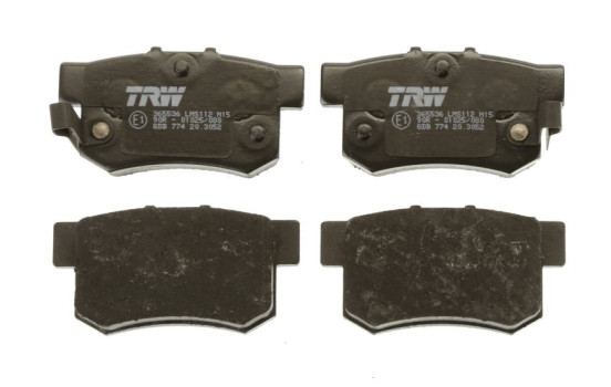 Brake Pad Set, disc brake COTEC GDB774 TRW, Image 3