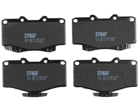 Brake Pad Set, disc brake COTEC GDB797 TRW, Image 4