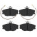 Brake Pad Set, disc brake COTEC GDB807 TRW, Thumbnail 5