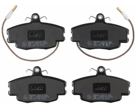 Brake Pad Set, disc brake COTEC GDB807 TRW, Image 6