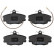 Brake Pad Set, disc brake COTEC GDB807 TRW, Thumbnail 6