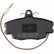 Brake Pad Set, disc brake COTEC GDB807 TRW, Thumbnail 7