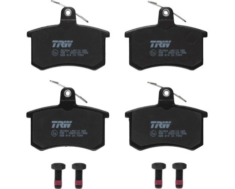 Brake Pad Set, disc brake COTEC GDB814 TRW, Image 2