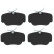Brake Pad Set, disc brake COTEC GDB817 TRW, Thumbnail 5