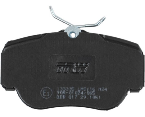Brake Pad Set, disc brake COTEC GDB817 TRW, Image 7