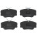 Brake Pad Set, disc brake COTEC GDB818 TRW, Thumbnail 5