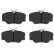 Brake Pad Set, disc brake COTEC GDB818 TRW, Thumbnail 6