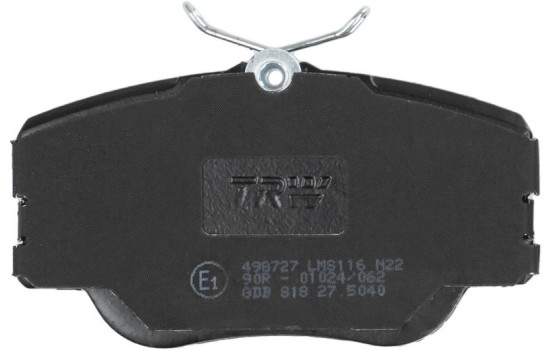 Brake Pad Set, disc brake COTEC GDB818 TRW, Image 7