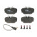 Brake Pad Set, disc brake COTEC GDB820 TRW