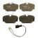 Brake Pad Set, disc brake COTEC GDB820 TRW, Thumbnail 3