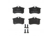 Brake Pad Set, disc brake COTEC GDB823 TRW