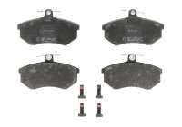 Brake Pad Set, disc brake COTEC GDB826 TRW