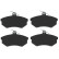 Brake Pad Set, disc brake COTEC GDB826 TRW, Thumbnail 5