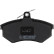Brake Pad Set, disc brake COTEC GDB826 TRW, Thumbnail 7
