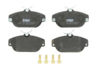 Brake Pad Set, disc brake COTEC GDB837 TRW