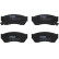 Brake Pad Set, disc brake COTEC GDB883 TRW, Thumbnail 2