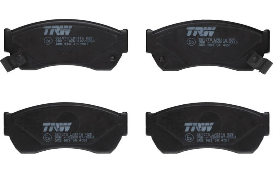 Brake Pad Set, disc brake COTEC GDB883 TRW, Image 2