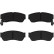 Brake Pad Set, disc brake COTEC GDB883 TRW, Thumbnail 3