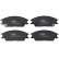 Brake Pad Set, disc brake COTEC GDB893 TRW, Thumbnail 4