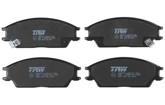 Brake Pad Set, disc brake COTEC GDB893 TRW, Image 4