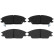 Brake Pad Set, disc brake COTEC GDB893 TRW, Thumbnail 5