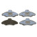 Brake Pad Set, disc brake COTEC GDB897 TRW, Thumbnail 3