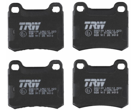 Brake Pad Set, disc brake COTEC GDB911 TRW, Image 4