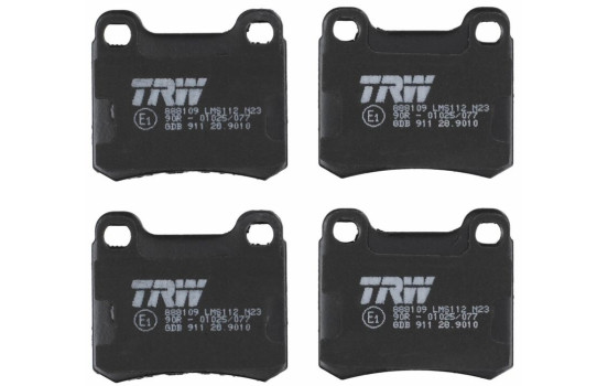 Brake Pad Set, disc brake COTEC GDB911 TRW, Image 4