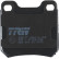 Brake Pad Set, disc brake COTEC GDB915 TRW, Thumbnail 6