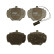 Brake Pad Set, disc brake COTEC GDB976 TRW, Thumbnail 3