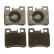 Brake Pad Set, disc brake COTEC GDB987 TRW, Thumbnail 3