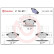 Brake Pad Set, disc brake DIRECTIONAL BRAKE PADS P 10 011 Brembo, Thumbnail 3