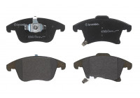 Brake Pad Set, disc brake DIRECTIONAL BRAKE PADS P 24 173 Brembo