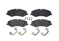 Brake Pad Set, disc brake DIRECTIONAL BRAKE PADS P 44 024 Brembo