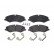 Brake Pad Set, disc brake DIRECTIONAL BRAKE PADS P 44 024 Brembo