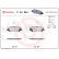 Brake Pad Set, disc brake DIRECTIONAL BRAKE PADS P 44 024 Brembo, Thumbnail 3
