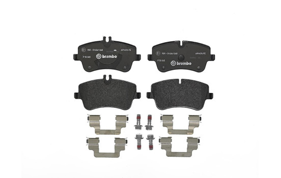 Brake Pad Set, disc brake DIRECTIONAL BRAKE PADS P 50 045 Brembo