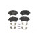 Brake Pad Set, disc brake DIRECTIONAL BRAKE PADS P 50 046 Brembo, Thumbnail 3